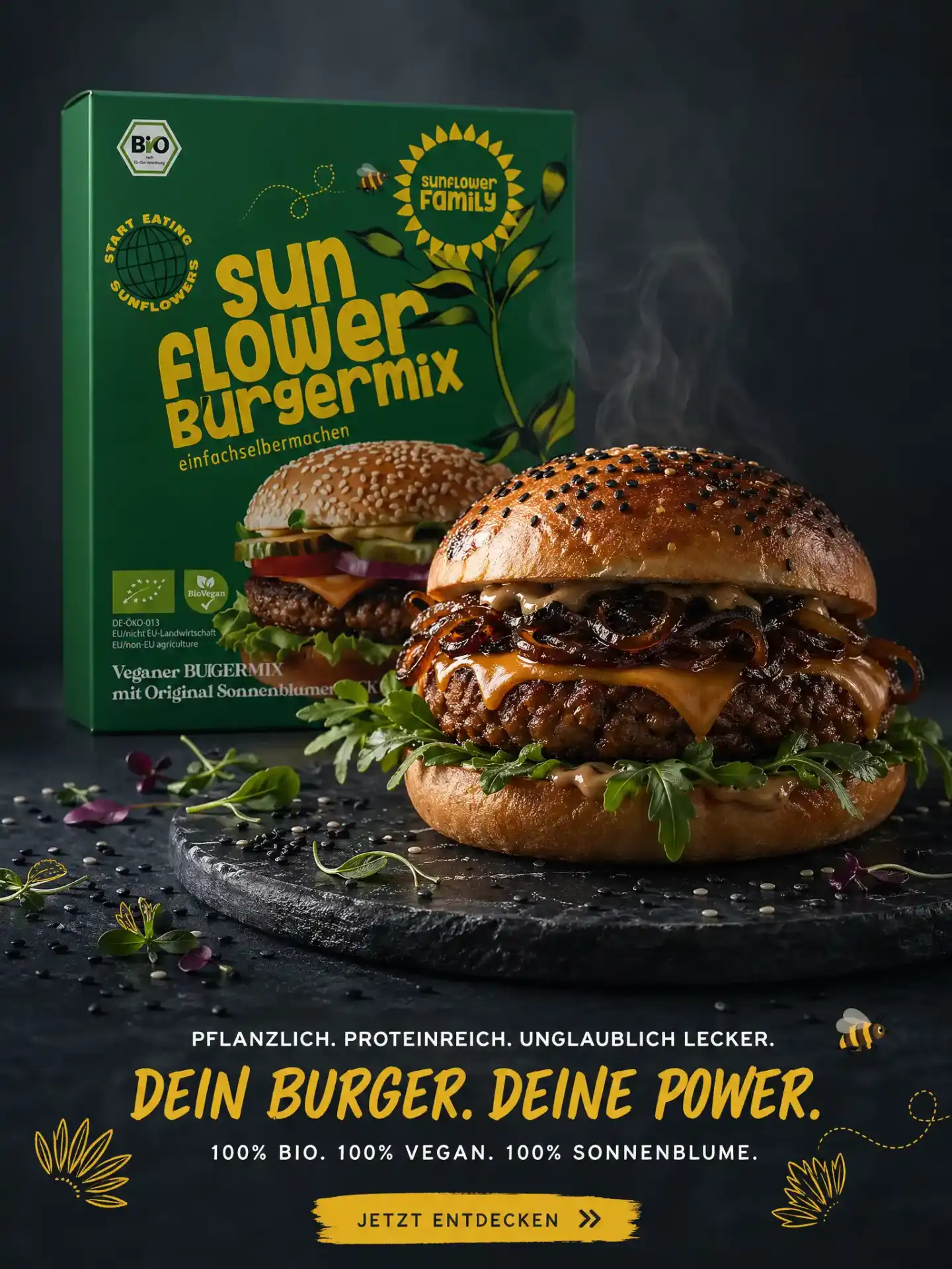 KI-generierte Werbeanzeige – Growlemons Referenzbeispiel #11