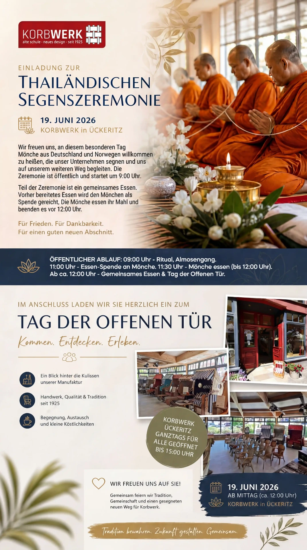 Brand-Grafik für Korbwerk Geschenkkörbe – Growlemons Case